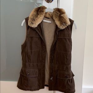 Bamford Mink & Cashmere Hunting Vest